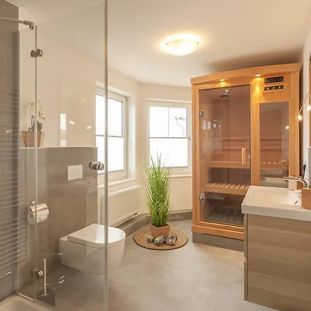 アパート Manatee Mit Sauna Und Fitness ゼリン